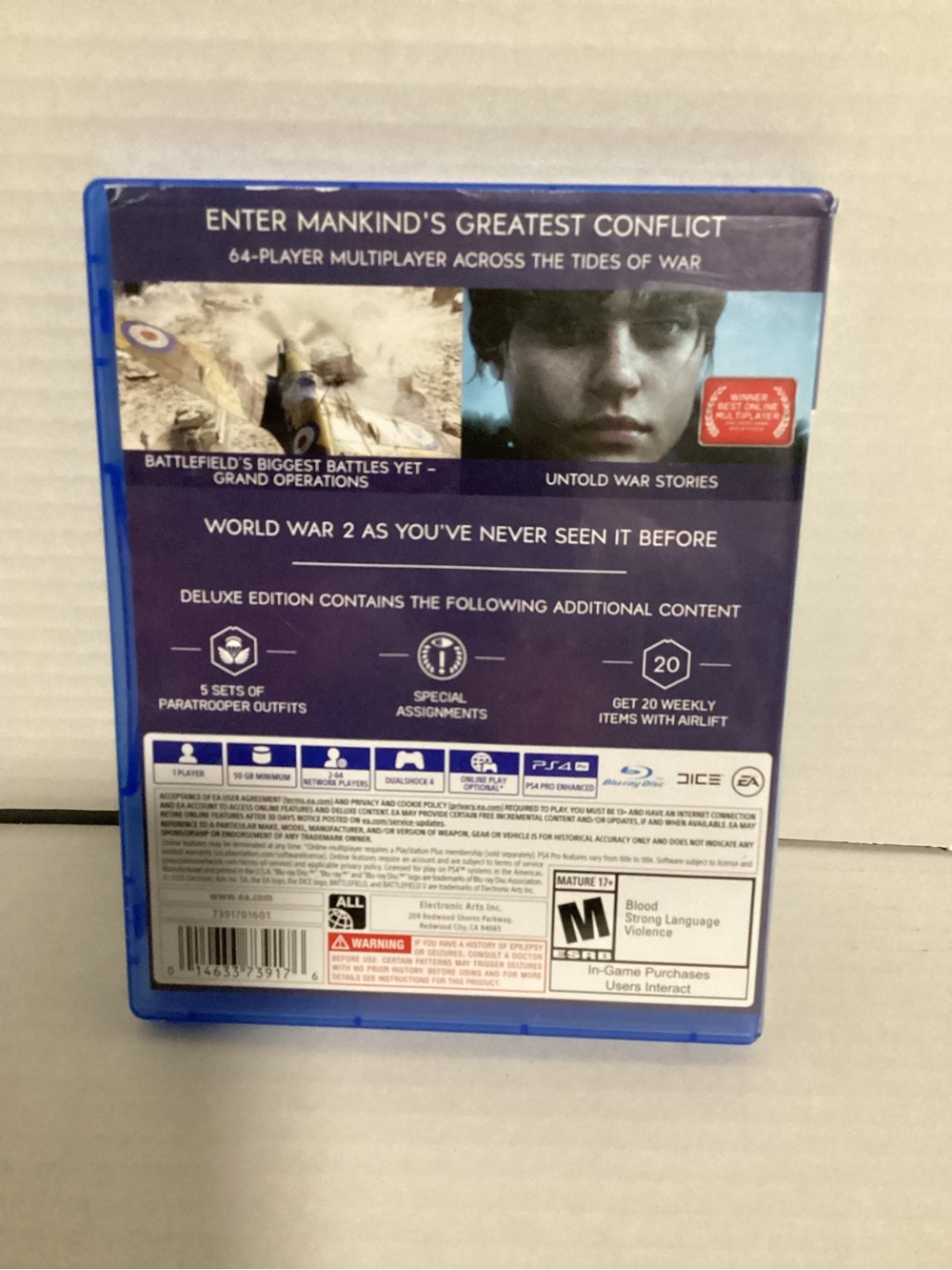 PS4 Battlefield V Deluxe Edition - Picture 2 of 5